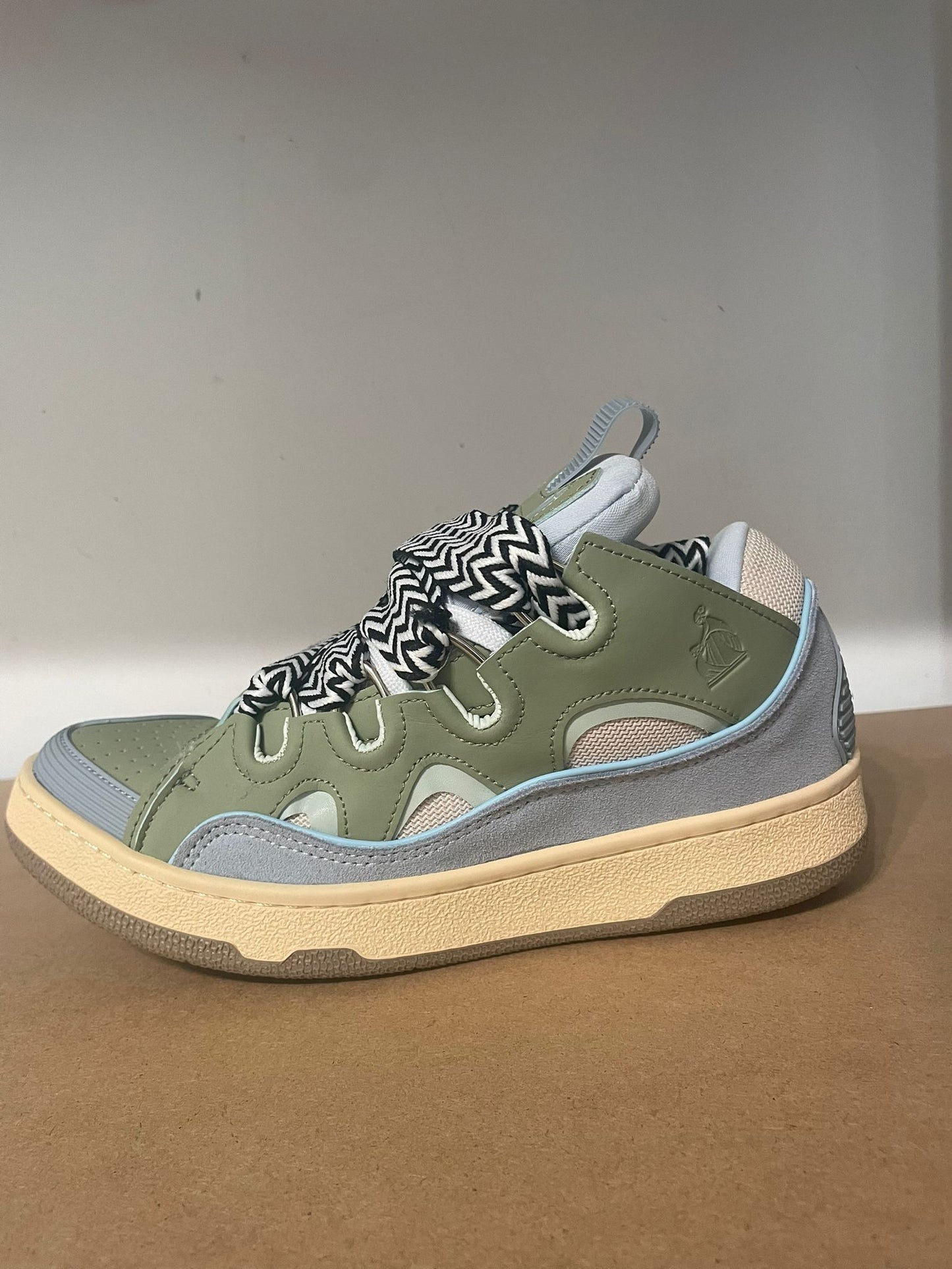 Lanvin Curb Sneaker Blue & Green | Full Box
