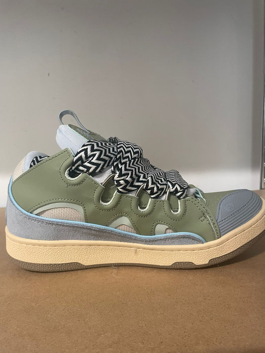 Lanvin Curb Sneaker Blue & Green | Full Box